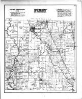 Perry Township, West Mill Grove, Longley Sta., Millgrove Sta., Norris Sta., Wood County 1886